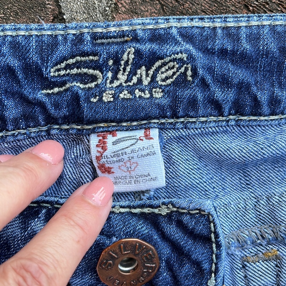 Silver "EDEN" flare blue jeans size 31 - Picture 5 of 6